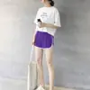 Venda Direta da Fábrica Shorts Esportivos Casuais para Mulheres, Estilo Coreano de Verão Roupa de Dormir Confortável, Roupa Externa Versátil Elástica para Casa Leggings