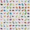 50/100 Lindas Pegatinas de Dinosaurios Pequeños con Graffiti para Taza de Agua, Teléfono Móvil, Cuaderno, Maleta, Pegatinas Decorativas Impermeables