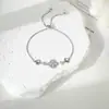 Pulsera de Estrella de Zirconia Suave Estilo Coreano, Estilo Suave, Versátil para el Uso Diario, Venta al por Mayor de Accesorios Yiwu, Joyería de Mano