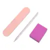 Venta al por mayor de suministros para arte de uñas, incluyendo kits de materiales para arte de uñas, herramientas, limas de madera, palitos de cristal, bloques para arte de uñas y juegos de herramientas para arte de uñas
