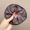 Nuevas scrunchies de lunares y estampado de leopardo, estilo simple, scrunchies retro, cintas para el cabello, accesorios para moños, adornos para el cabello