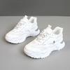 [Personalizado] Zyck-1 Nuevo 2025 Zapatos de Papá Zapatos Deportivos de Plataforma Elevadora Zapatos de Cuero para Mujer Zapatos de Estudiante Moda Coreana