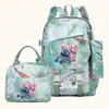 Nueva Mochila Estudiante Stitch para la Temporada de Regreso a Clases Ligera y que Reduce la Carga Gran Capacidad para Grados 1-6 Niños y Niñas Bolso de Hombro
