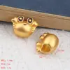 Nuevo diy vietnam arena oro accesorios aleación de zinc chapado abeja cangrejo pulsera con cuentas material de cuerda para la cabeza accesorios diy