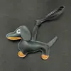 Pendente de Cachorro Dachshund de PU Venda Quente Transfronteiriça, Pequeno Acessório, Pingente de Bolsa de Cachorro Dachshund Cartoon em Couro