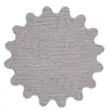 Papel de Lija de Malla de 3 Pulgadas Flor de Ciruelo Respaldo de Terciopelo Sin Polvo Malla de Lijado para Pintura Malla de Lijado para Pulido de Metal Anti-Obstrucción