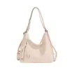 Bolsa Retro de Gran Capacidad para Desplazamiento Mujeres 2025 Nueva Casual Versátil de Un Hombro Cruzada Mochila de Doble Hombro Multiusos