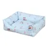 Cama para Mascotas de Estilo Abierto para Cachorros, Adecuada para Todas las Estaciones, Cálida y Acogedora para un Sueño Profundo, Perros Pequeños, Primavera, Segura y Suave, Lindo Nido para Dormir de Dibujos Animados