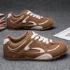 Zapatos de Entrenamiento Retro Alemanes Nuevos de Primavera 2025 Versátiles Blancos Planos Casuales Ligeros Zapatos Deportivos para Hombre