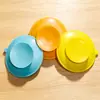 Nuevo bebé ventosa de doble cara vajilla para bebé niños comer resistente a caídas base de ventosa para bol ventosa almohadilla para taza posavasos