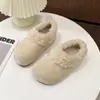 Zapatos Birkenstock de Nieve para Exteriores para Mujer Invierno Algodón 2026 Cálidos Nuevos Diseño Engrosado con Felpa Lana de Cordero