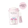 Termohellokitty taza de café alta apariencia niña portátil doble popote para beber vaso de agua pequeña capacidad 316