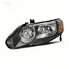 Adecuado para Honda Civic Octava Generación 06-11 Ensamblaje de Faro Lámpara de Iluminación Frontal Halógena 33151/ 101-Sna-H01