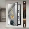 Pintura Decorativa Grande para Caja de Medidor Eléctrico, Pintura de Entrada de Lujo sin Taladro para Cubrir Hidrante y Interruptor, Pintura Colgante Vertical