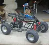 Peças de Quadro de Motocicleta ATV Modificado de Quatro Rodas, Carroceria, Conjunto Completo de Quadro com Pneus de Estrada de 6 Polegadas, Freios