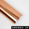 Película Adesiva Espessa Cor Metálica Escovada Espelhada que Muda de Cor Imitação de Aço Inoxidável Refrigerador Mesa Porta de Elevador Adesivo de Reforma