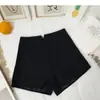 Novos shorts de lã femininos para outono e inverno, cintura alta, calças elegantes em linha A, emagrecedores, calças casuais de perna larga para combinar com moletons estilo coreano