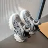 Nuevas zapatillas deportivas para niños 2026, transpirables y ligeras para niños y niñas, zapatillas de correr de malla con hebilla giratoria, zapatillas tipo papá