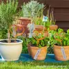 Enfeite de Jardim Coração de Ferro Forjado Transfronteiriço Plug-In Decoração de Pátio Artesanato Decorativo Coração com Slogan de Amor Arranjo de Flores Cor Enferrujada