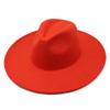 Sombrero de copa de lana, sombrero de jazz para hombres con ala plana, color sólido, sombrero de copa de jazz, francés, retro, británico, caballero, hombres y mujeres