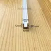 Canaleta em U de Liga de Alumínio com Largura Interna 6/8/10/12mm, Canaleta para Fixação de Vidro, Canaleta de Borda em U de Alumínio, Ranhura para Trilho Deslizante, Canaleta de Alumínio