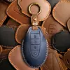 2026 Nueva Funda para Llave Geely Emgrand L Funda para Llave de Coche Emgrand 5ª Generación Funda Protectora de Cuero Genuino para Hombres y Mujeres
