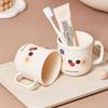 Taza para Enjuague Bucal Linda de Alto Valor para Niños Estudiantes Dormitorio Vaso para Cepillo Vaso para Lavado Hogar Pareja Portátil Vaso para Cepillo de Dientes
