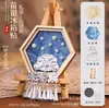 Patrimonio Cultural Inmaterial Canto Hecho a Mano Brocado de Seda Plata Miao Imán para Refrigerador Accesorios Paquete de Materiales DIY Brocado Bordado Dai Teñido con Tinte Decoración Cultural Creativa de Guizhou