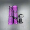 Manoplas de Guidão de Bicicleta, Manoplas de Travamento Antiderrapantes para Bicicleta de Montanha, Ciclismo ao Ar Livre, Manoplas de Guidão Estendidas Multicoloridas, Preço por Par