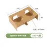Portavasos para Llevar Base de Pulpa de Papel Desechable Empaque para Café Té con Leche Soporte para Bebidas Individual Doble Cuatro Vasos Set Comercial