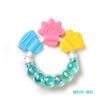 Pulsera sonajero de silicona LVSU, mordedor relajante para bebés, suministros de silicona para madres e hijos, mordedor con palo, artefacto de mano anti-comida para bebés.