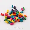 Madeira Sólida Retrô Multi-Formato Quadrado Cilíndrico Contas Soltas DIY Corrente de Celular Feita à Mão Joias com Contas Material Acessórios