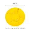 Plato desechable de plástico PS para fiesta picnic dim sum plato con compartimentos para fruta 31cm snacks plato de seis compartimentos