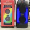 ZQS-4246 nuevo doble 4 pulgadas audio Bluetooth inalámbrico plaza al aire libre baile cuadrado doble bocina subwoofer de alta potencia