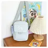 Bolsa de Tela Pequeña para Mujer Estilo Japonés Lindo Lazo Bolso de Hombro para Estudiante Estilo Chica Suave Mori Estilo Chica Viajera Cartera Pequeña