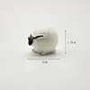 Mini Animais Pequenos Desenho Animado Coelho Galinha Pato Ovelha Vaca Porco Boneca Resina Decoração de Mesa Micro Paisagem Ornamentos