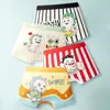Cuecas Boxer Infantis de Verão Desenho Animado Respiráveis Sem Apertar Shorts para Meninos Venda por Atacado de Cuecas Boxer para Crianças Pequenas, Médias e Grandes