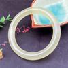 Pulsera redonda Jade Azul Blanco pulsera ojo de gato femenina venta al por mayor entrega de una pieza suministro en vivo Taobao TikTok