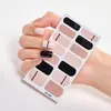 Pegatinas para Uñas Estilo Simple Europeo y Americano, Ventas Directas de Fábrica, Pegatinas de Película de Esmalte de Uñas Impermeables, Pegatinas para Uñas Af Precio Especial