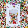 Manicura transfronteriza Nuevos adornos navideños de dibujos animados Lindos adornos de campana para árbol de Navidad de Papá Noel, muñeco de nieve y alce de tamaño pequeño