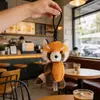 Juguete de Peluche de Cola de Tigre Extraíble Simulada, Muñeco Lindo de Tigre Siberiano y Leopardo, Figura de Zoológico