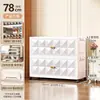 Armario de almacenamiento plegable multicapa transfronterizo, armario de almacenamiento para el hogar, no requiere instalación, con ruedas, organizador de bocadillos y juguetes, armario para bebé