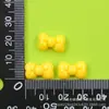 Mini lazo de purpurina accesorios de resina pegamento en crema DIY uñas funda de teléfono pasador para el pelo material de accesorios para el cabello parche lote