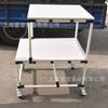 Los fabricantes suministran tubos compuestos de acero y plástico recubiertos con varillas de alambre de plástico, carros de trabajo para tubos delgados, placas de melamina