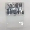 Comércio Exterior Roupa de Cuidado para Bebê Cortador de Unha para Bebê Escova de Dentes Ferramentas de Cuidado Pente Escova Caixa de Armazenamento Conjunto de 9 Peças