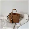 Bolso de mano elegante y sencillo Shuai Mi Jia para mujer, nueva versión coreana otoño 2026, bolso de hombro único cruzado
