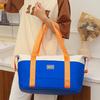 Bolsa de Viaje para Viajes Cortos Bolsillo para Dormir Equipaje de Mano con Compartimento para Portátil Bolsa de Protección para Ordenador Separación de Seco y Húmedo Tela Oxford Bolsa Deportiva