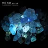 Pedra bruta de diamante natural com brilho, pedra bruta de cristal, cascalho de cristal branco, pedra desmagnetizante, pedra decorativa para mandalas budistas, atacado de cascalho