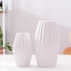 Vaso Cerámico Blanco Gris Azul Rosa Morandi Nórdico Simple Moderno Origami Diamante Adornos Florales Accesorios para el Hogar