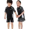 Traje de Dos Piezas con Pantalón Corto de Manga Larga Dividido para Pareja, Estilo Japonés y Coreano, Nuevo 2023, para Niños Niños y Niñas, Traje de Surf para Mujer